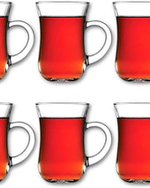 135ML Glass Tea cup with Handle
