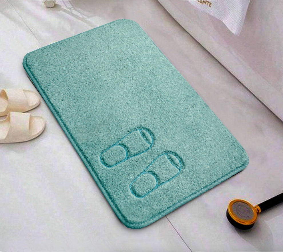 Indoor Non Slip Door Mat-Mint Feet