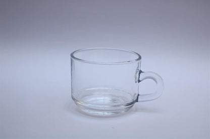 210ML Glass Tea cup with Handle