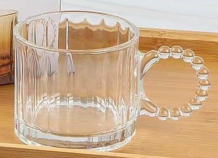 320ML Glass Tea cup with Handle