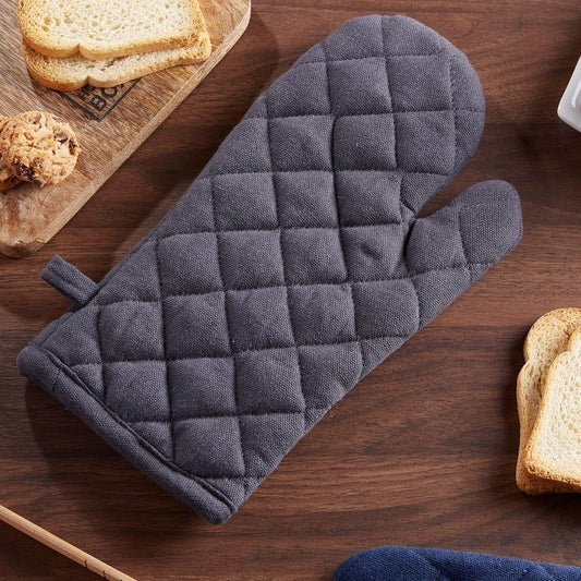 Solid Cotton Oven Mitten