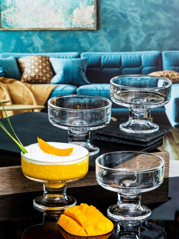 Glass Dessert Bowls 189ml