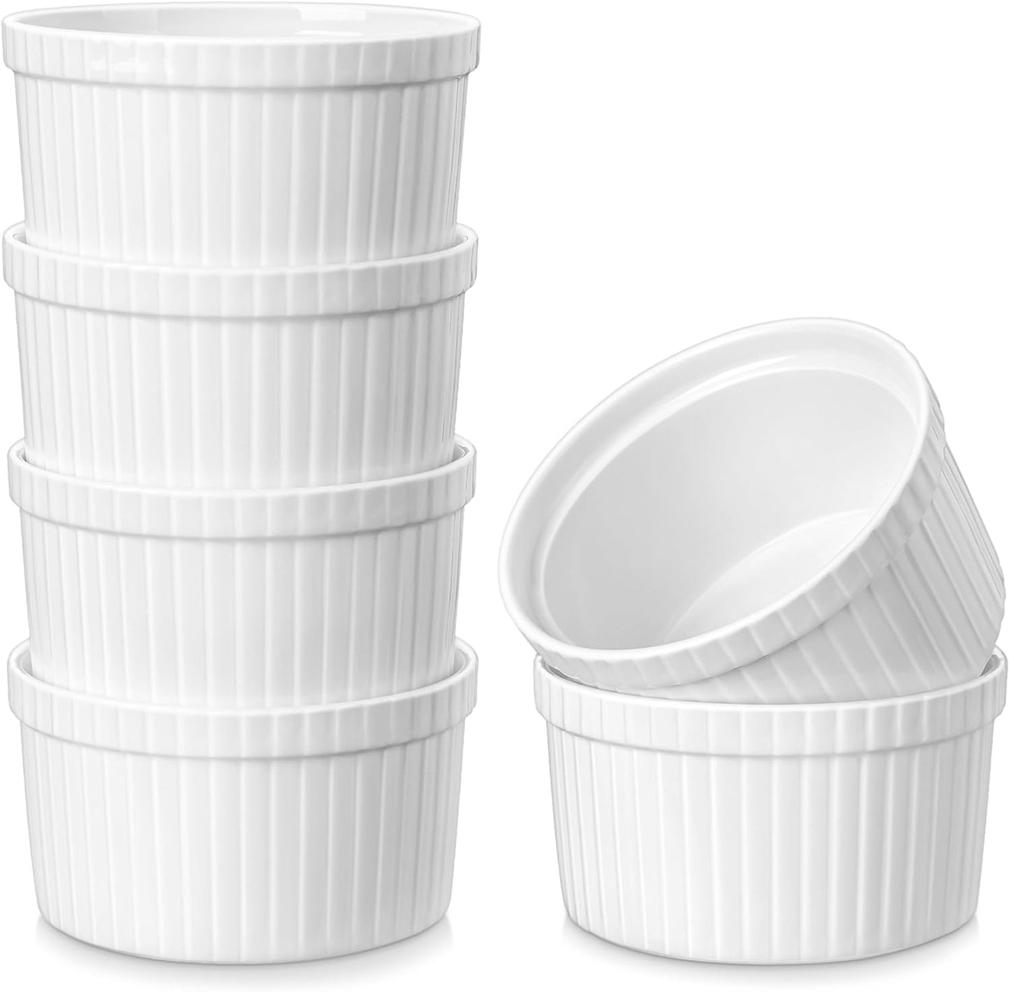 2pcs Set Medium Ramekins Container 5oz