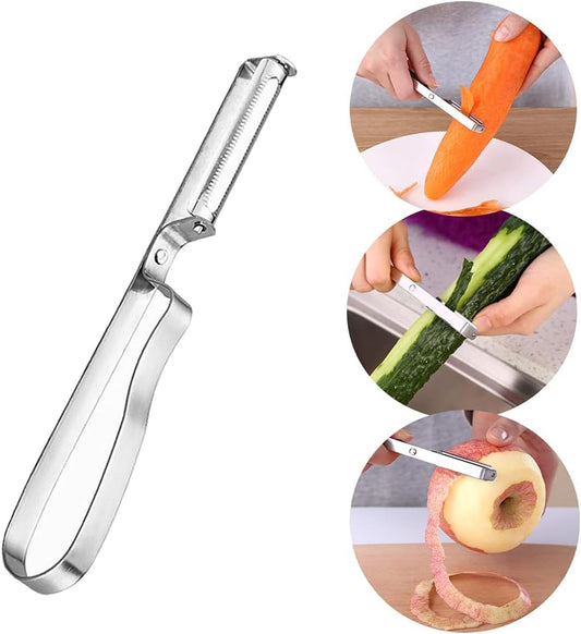 Kitchen Peeler and Clip Knife Set