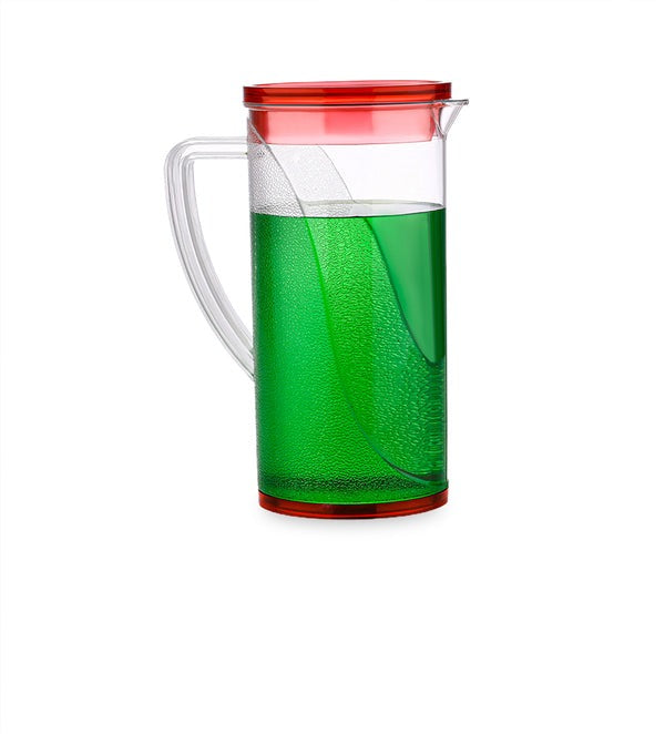 2000 ML Water Juice Pitcher with Lid and 4 Cups  styl2