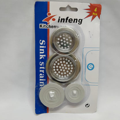 Stainless Steel Sink Strainer - Set of 4