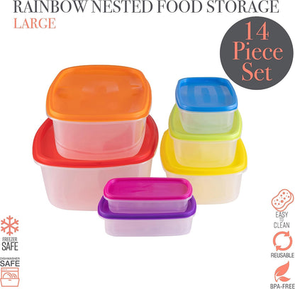 7pcs Plastic Storage Box Set2