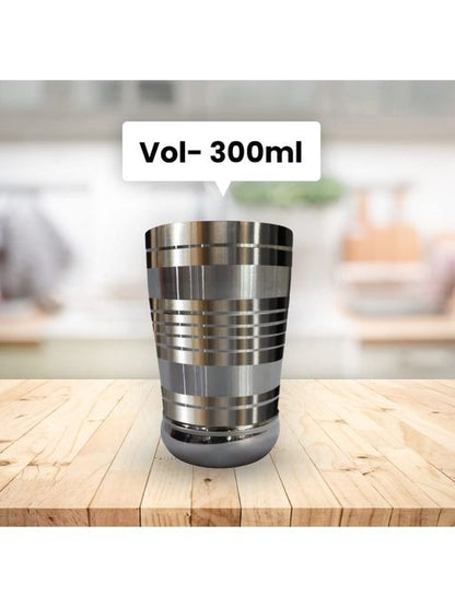 300ML Stainless Steel Water Juice Glass