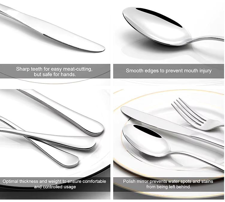 Stainless Steel Cutlery Fork Spoon