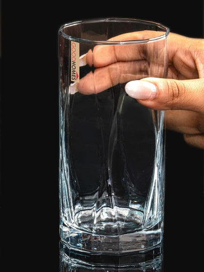 425ML Dimond Blade Edge Tumbler Glass for water