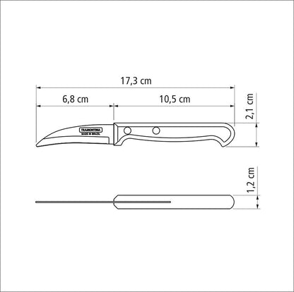 3 inch Peeling Knife Ultracorte