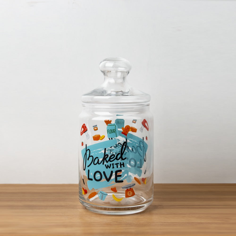 Backed with Love Jar 1L Clear