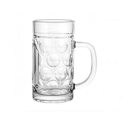 570 ML Glass Mug for Water & Juice cup with handle model 100-2