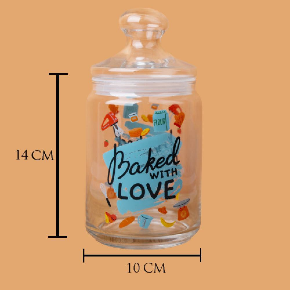 Backed with Love Jar 1L Clear