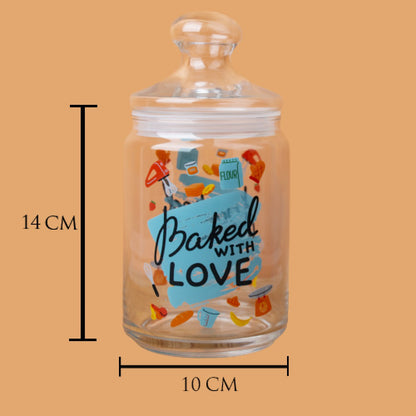 Backed with Love Jar 1L Clear