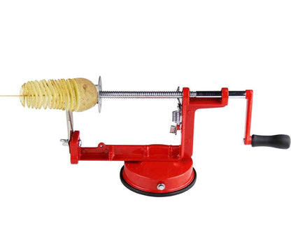 Stainless Steel Manual Spiral Potato Chips Slicer