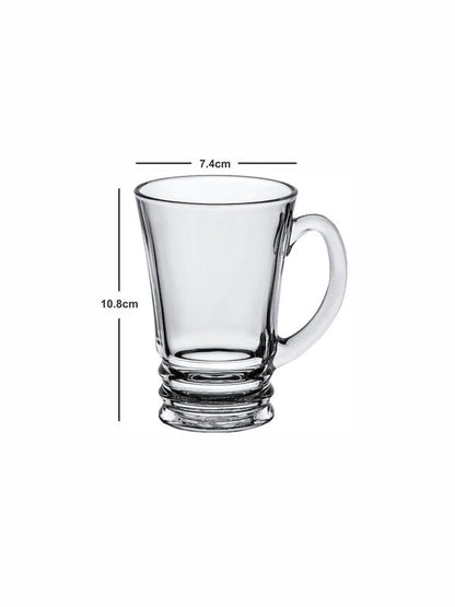 200ML Glass Tea cup with Handle