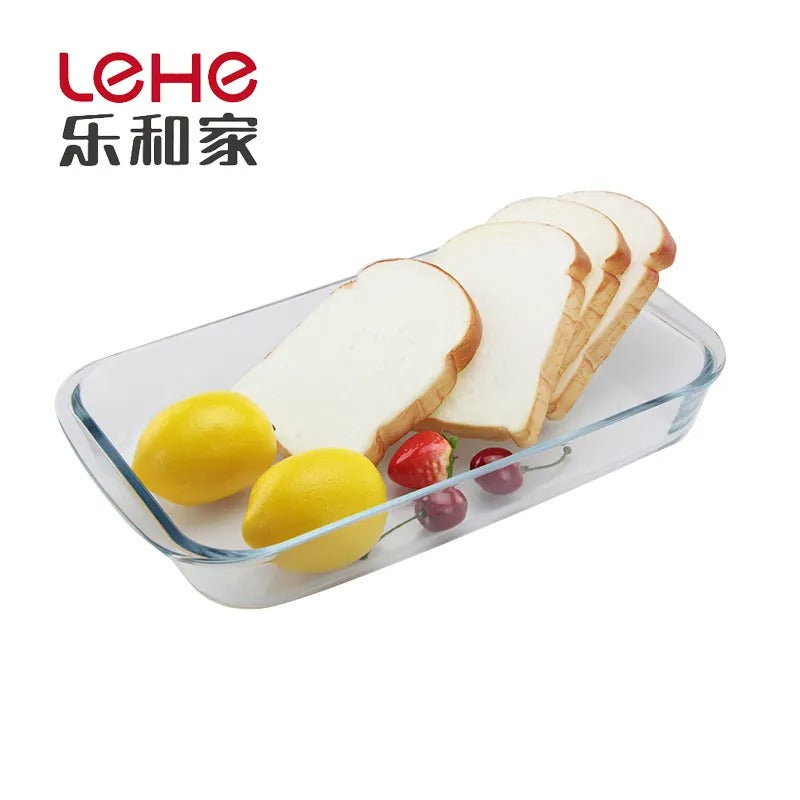 Glass Dish Rectangular Tray