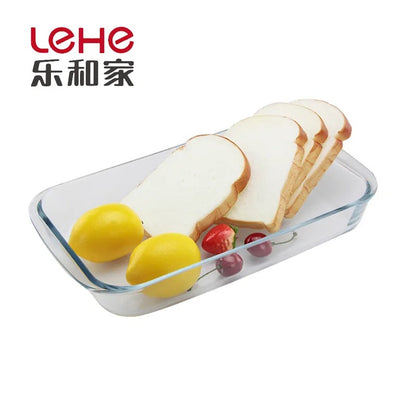 Glass Dish Rectangular Tray