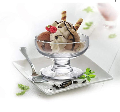 Glass Dessert ice cream Bowl 300ml styl3