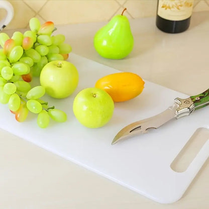 Rectangle Polyethylene Cutting Board with Handle