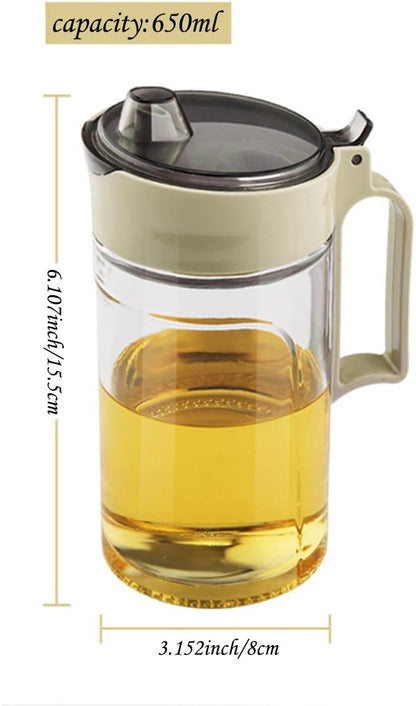 650ml Glass Bowling Oil Pot