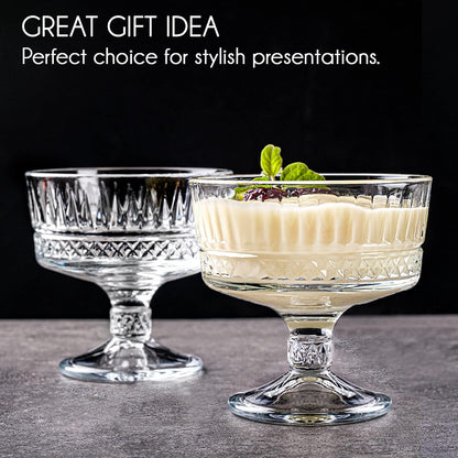 Glass Dessert Bowl 240ml