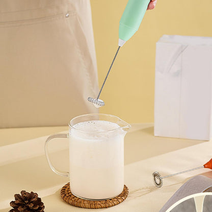 3-Speed Electric Milk Frother with 2 Whisks