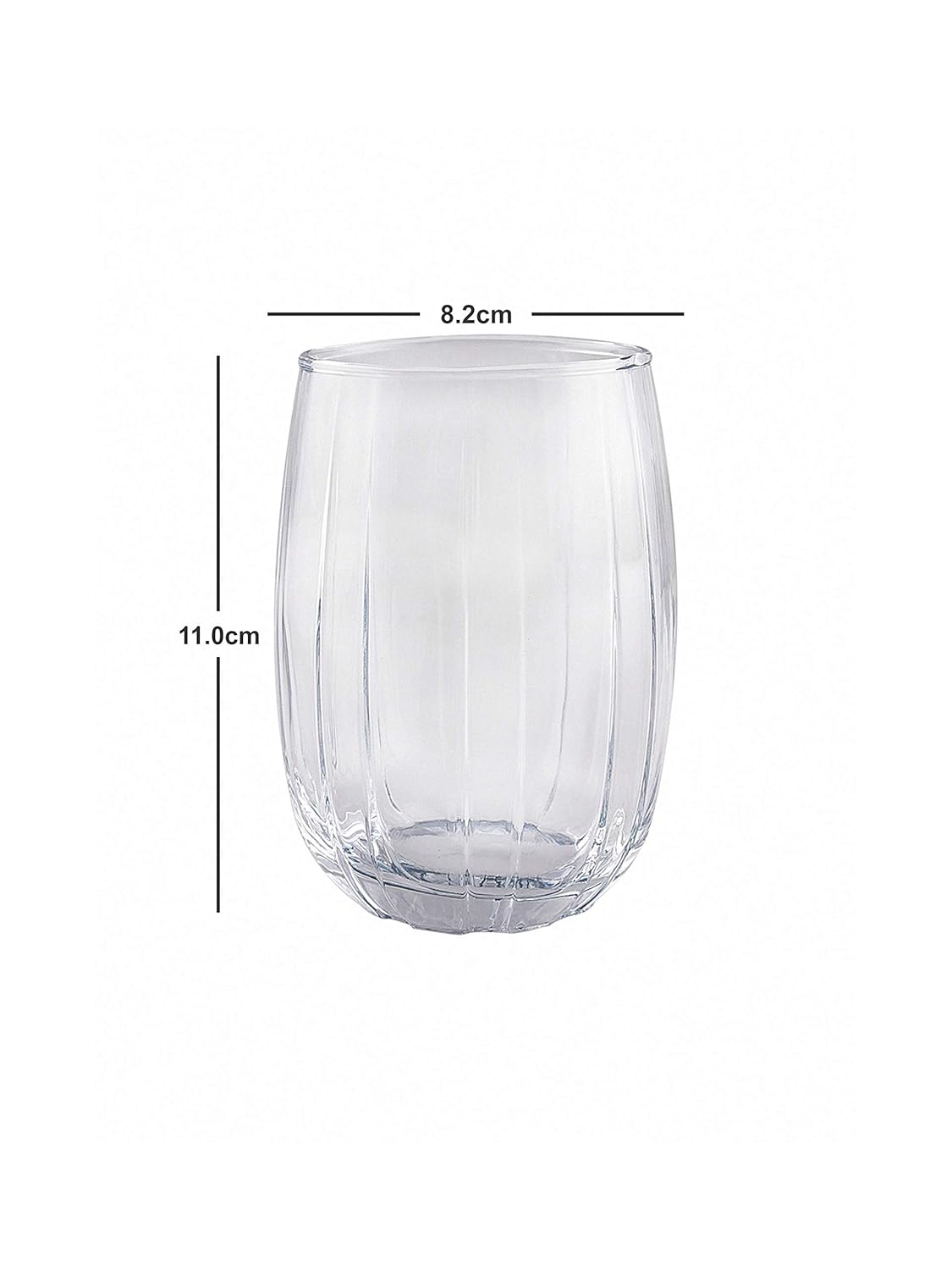 380Ml Glass Juice Tumbler