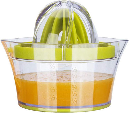 4-in-1 Manual Citrus Juicer & Grater – 400ml