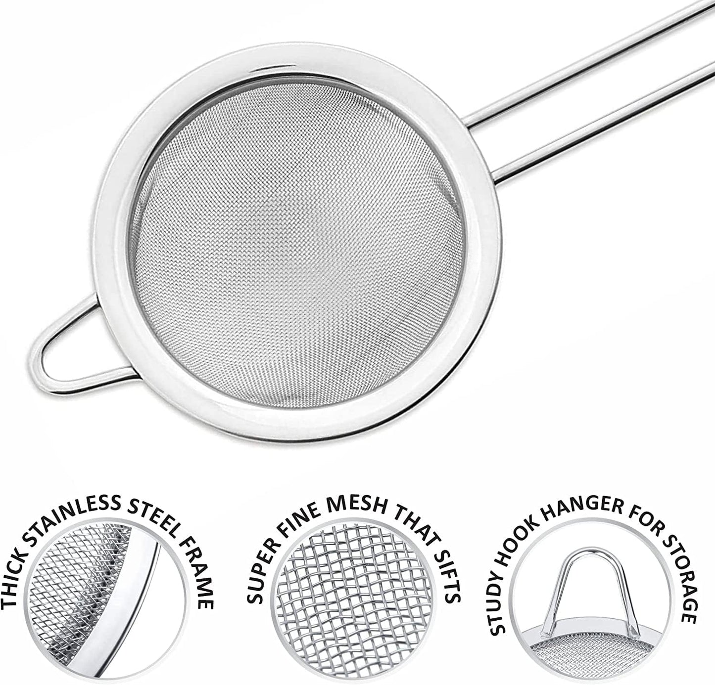 stainless steel strainer Fine Mesh