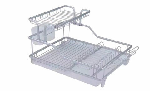 Aluminium Dish Drainer 2 Tier