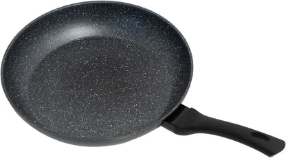 Marble Black Aluminium Frying Pan