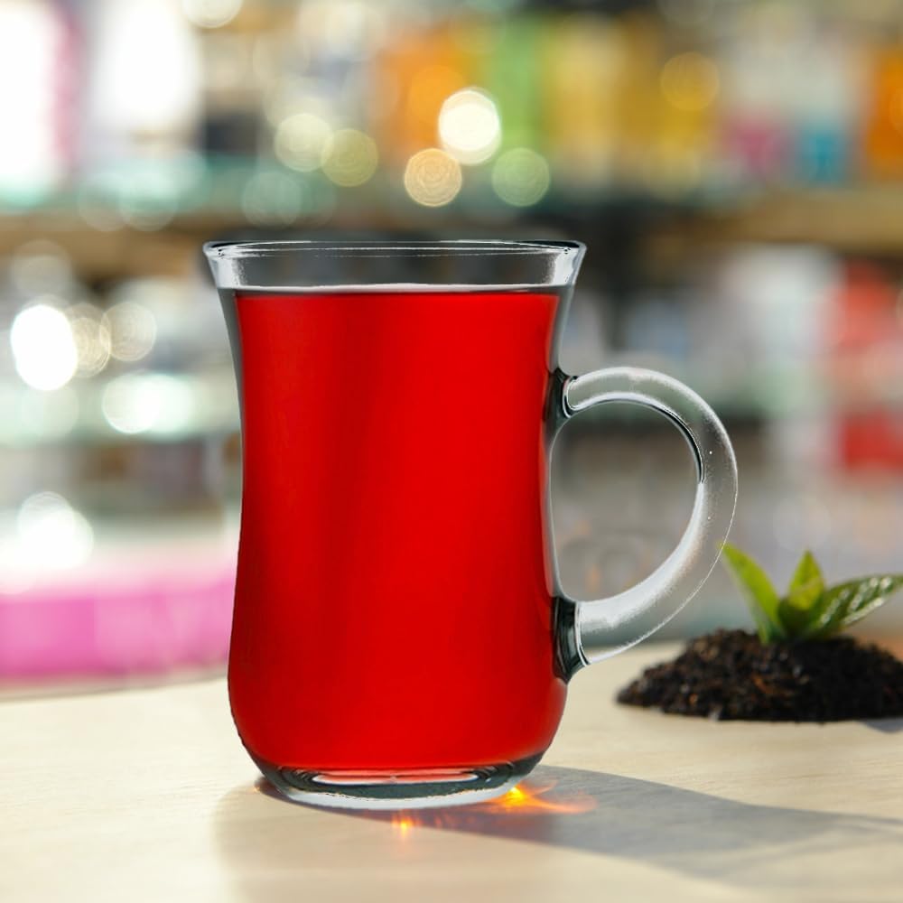 135ML Glass Tea cup with Handle