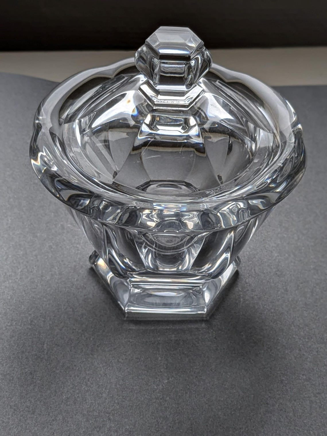 Baccarat Sugar Bowl, Candy Bowl Harcourt