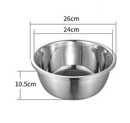 Stainless Steel Mixing Bowl with Grater