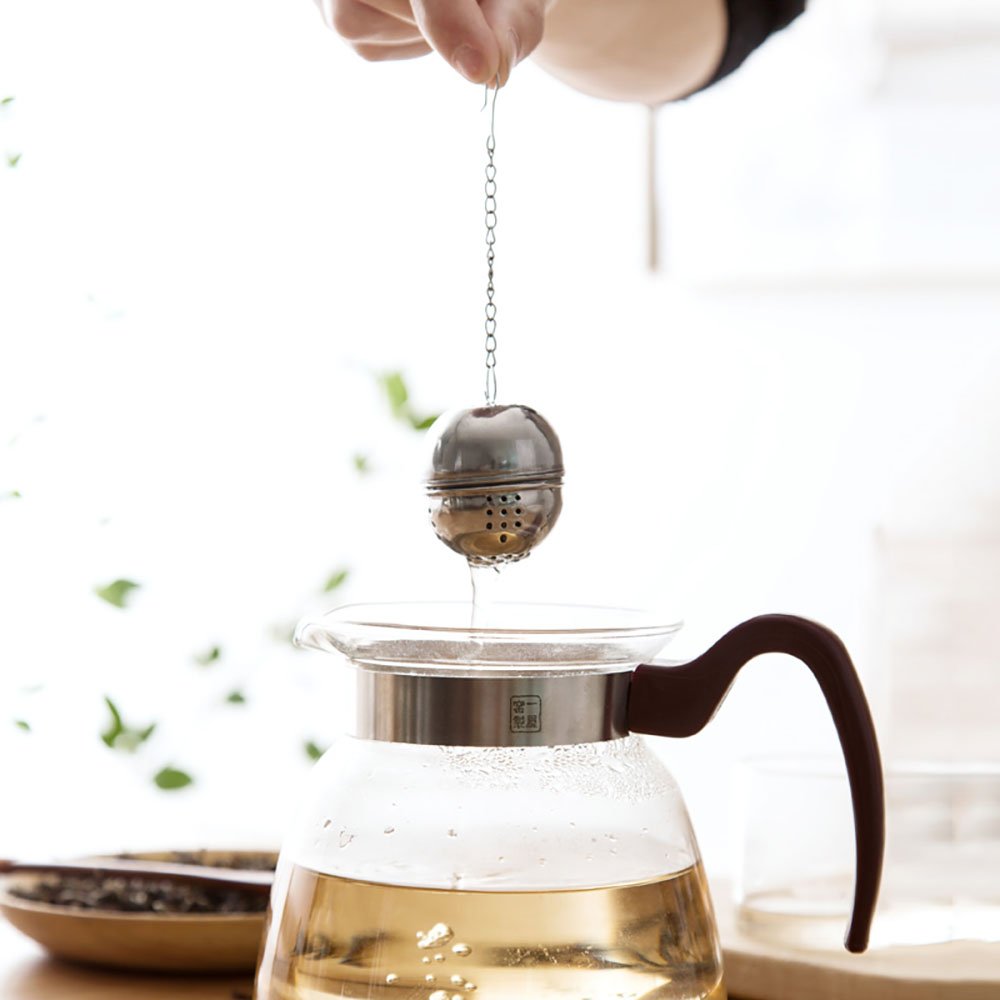 Stainless Steel Mesh Tea Ball Infuser – Egg Shape