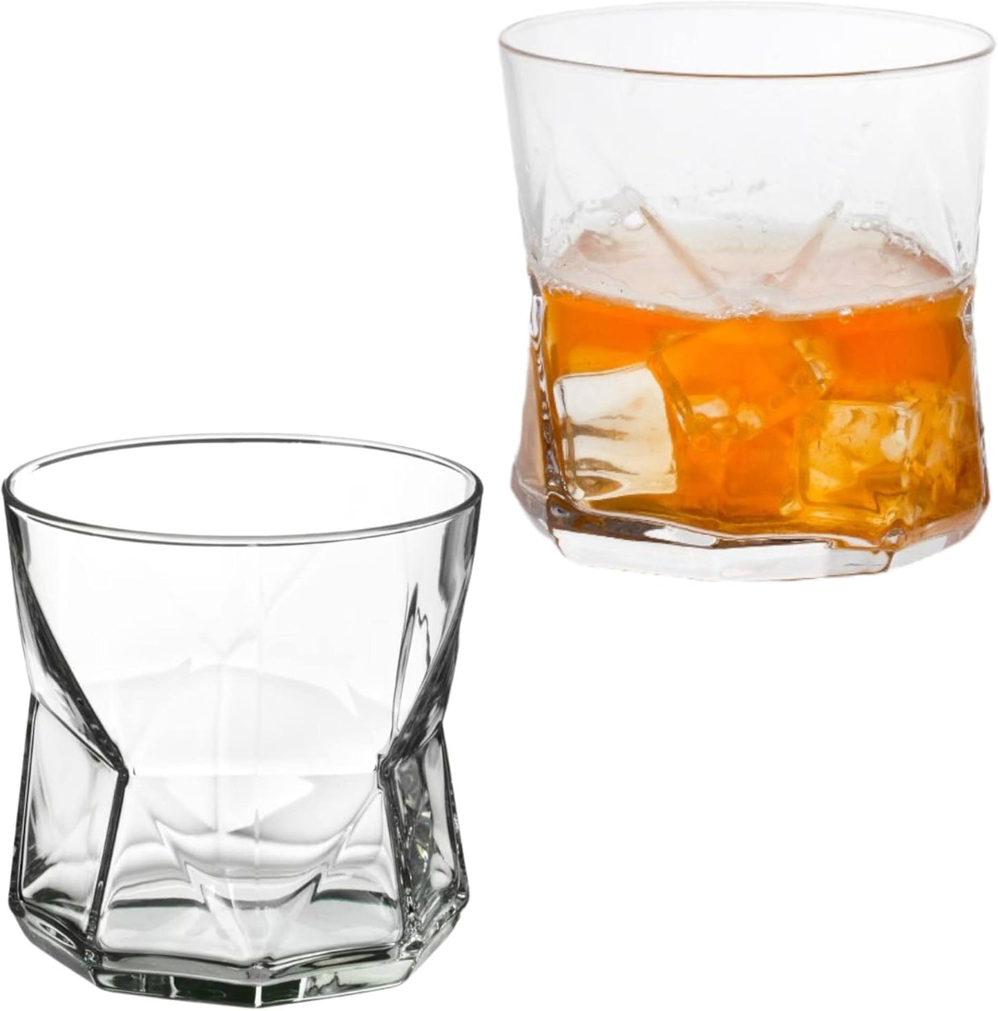 250ML Dimond Blade Edge Tumbler Glasse