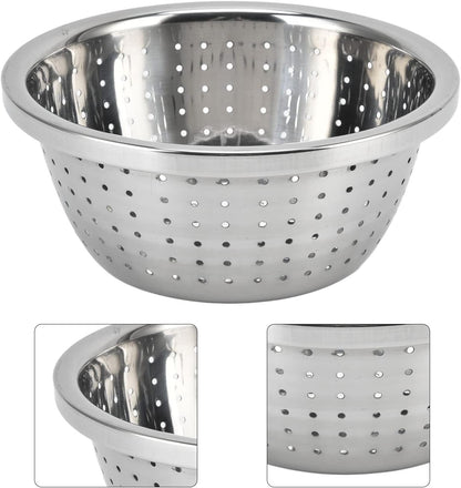 Rice Fruit Washing stainless steel strainer Basket