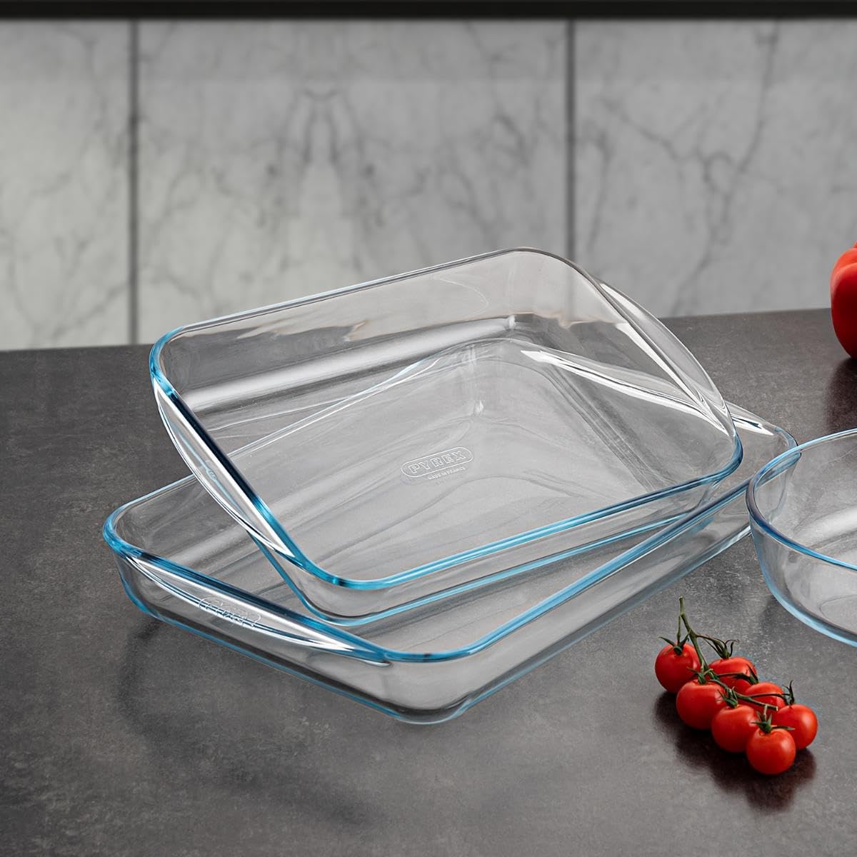 Clear Bake RectangleTempered Glass Casserole