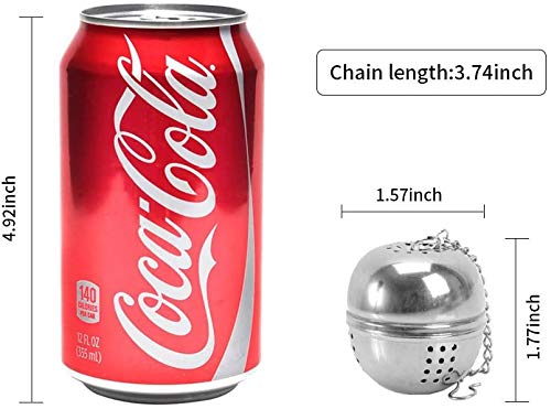 Stainless Steel Mesh Tea Ball Infuser – Egg Shape