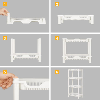 3-Tier Rustproof Corner Shower Caddy