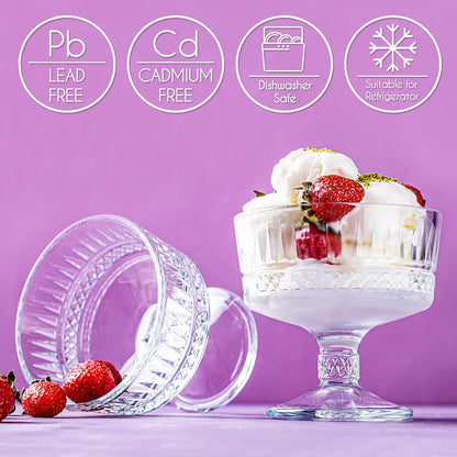 Glass Dessert Bowl 240ml