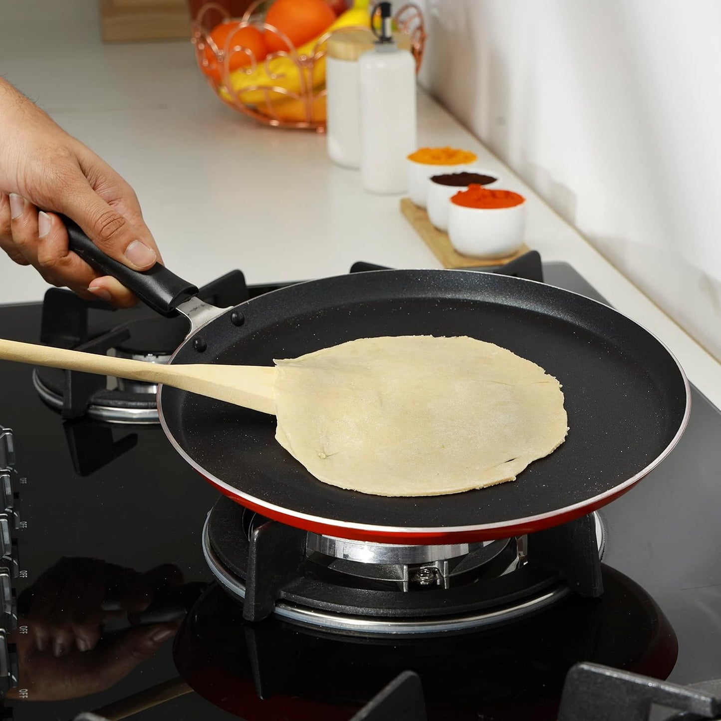 Non Stick Aluminum Flat Pan Tawa