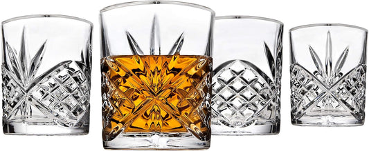 300 ML Platinum-Banded Double Old Fashioned Glass cup