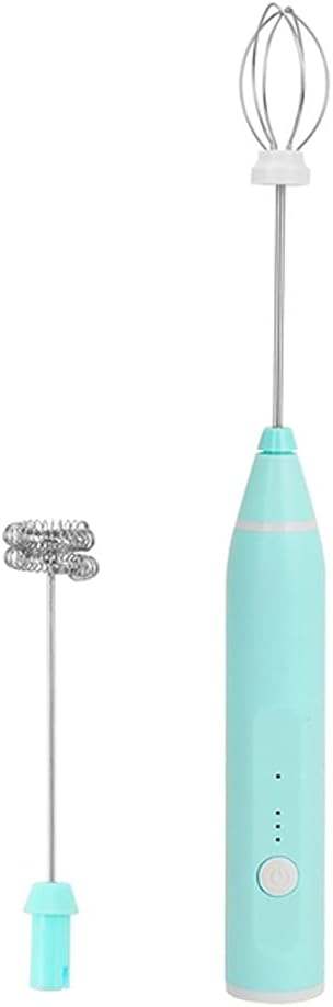 3-Speed Electric Milk Frother with 2 Whisks