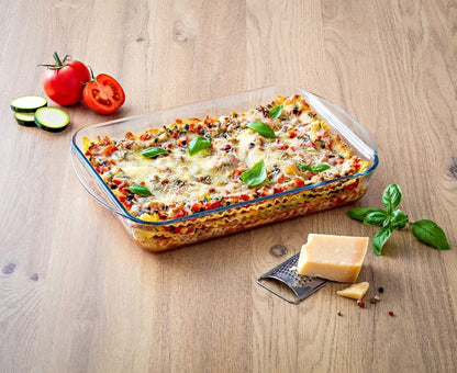 Clear Bake RectangleTempered Glass Casserole