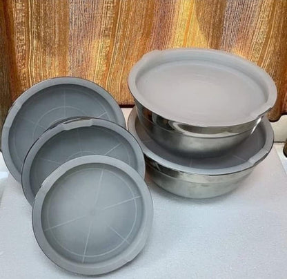 Stainless Steel Mixing Bowl with Lid