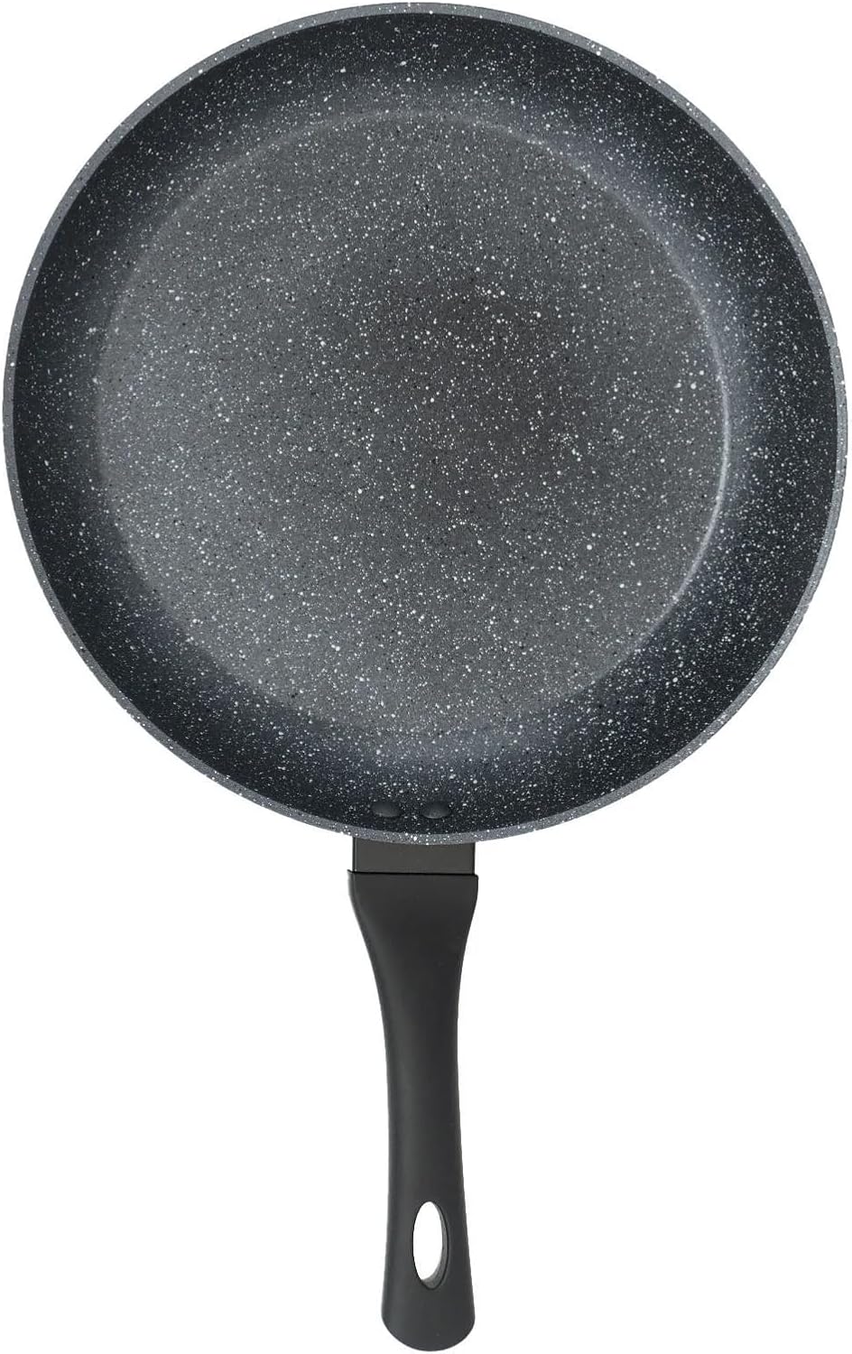 Marble Black Aluminium Frying Pan