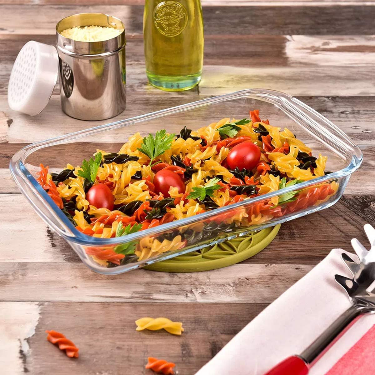 Clear Bake RectangleTempered Glass Casserole